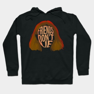 Eleven Friends Don't Lie on Black Hoodie